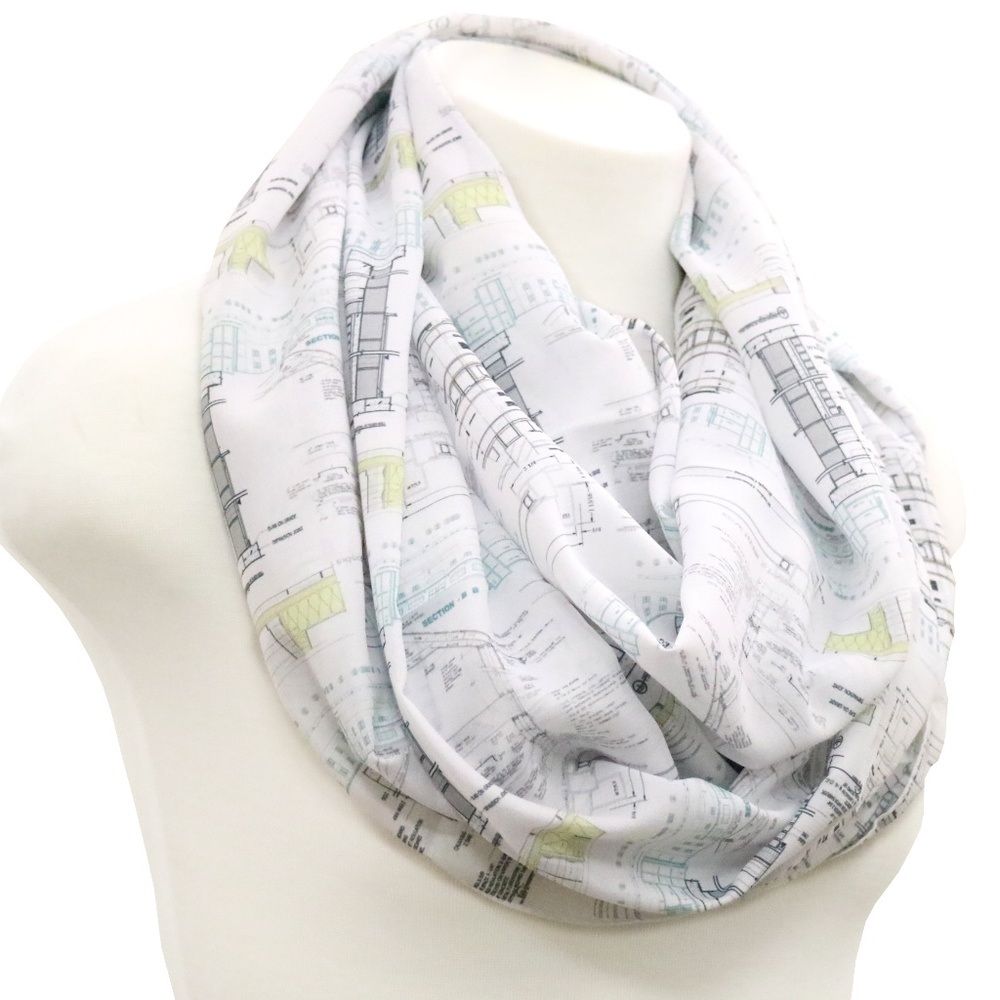 Architect infinity Scarf interior designer gifts